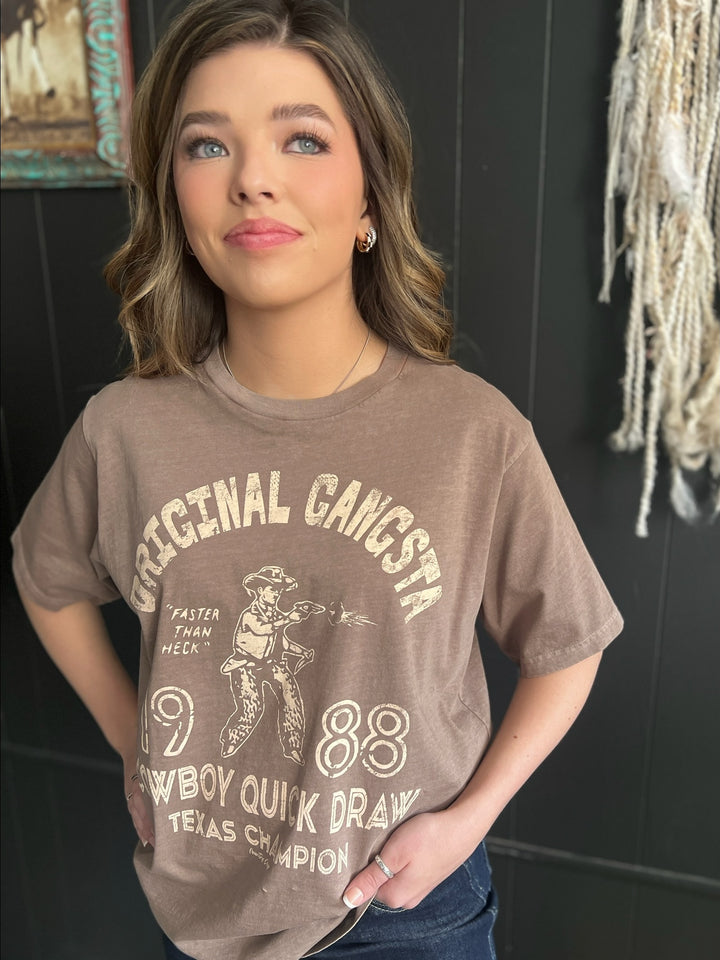 OG 1988 Cowboy Quick Draw Graphic Tee*