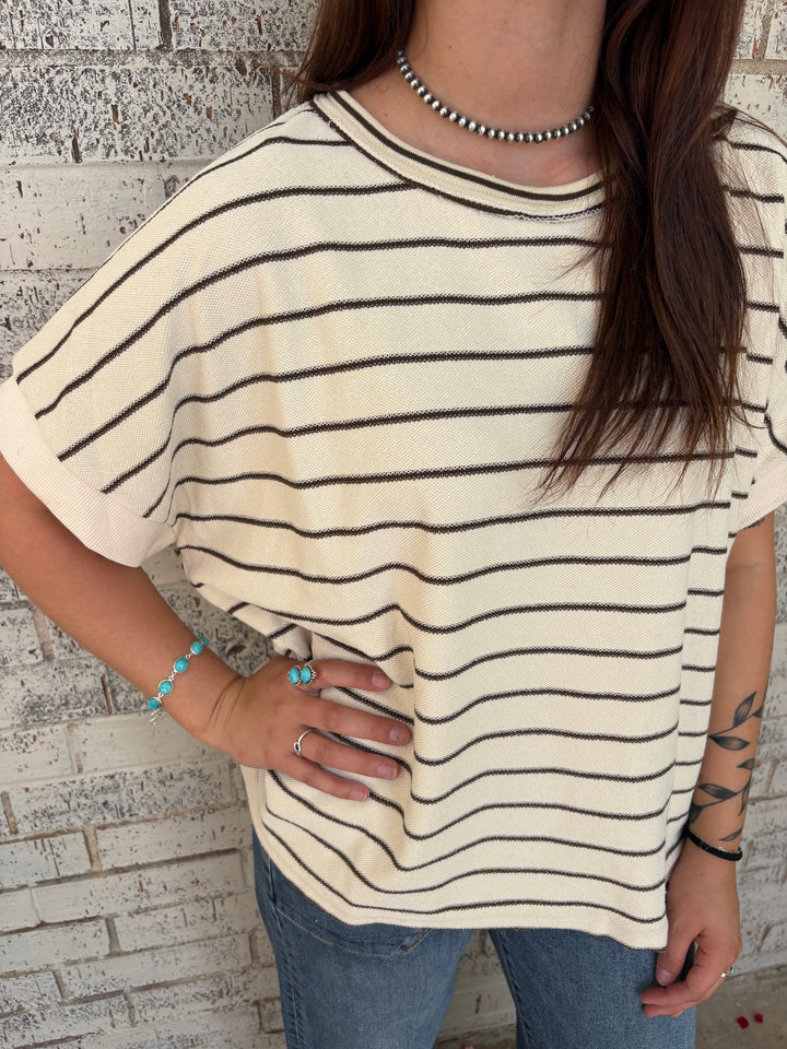 Oversized Oatmeal Tee