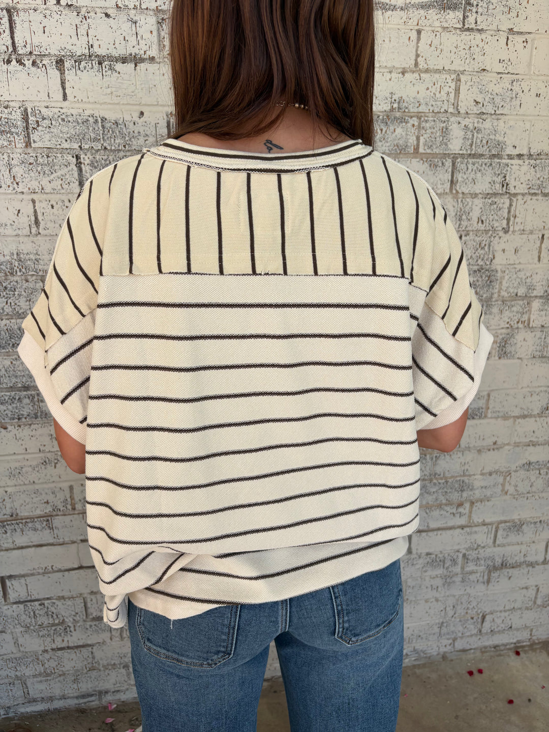 Oversized Oatmeal Tee