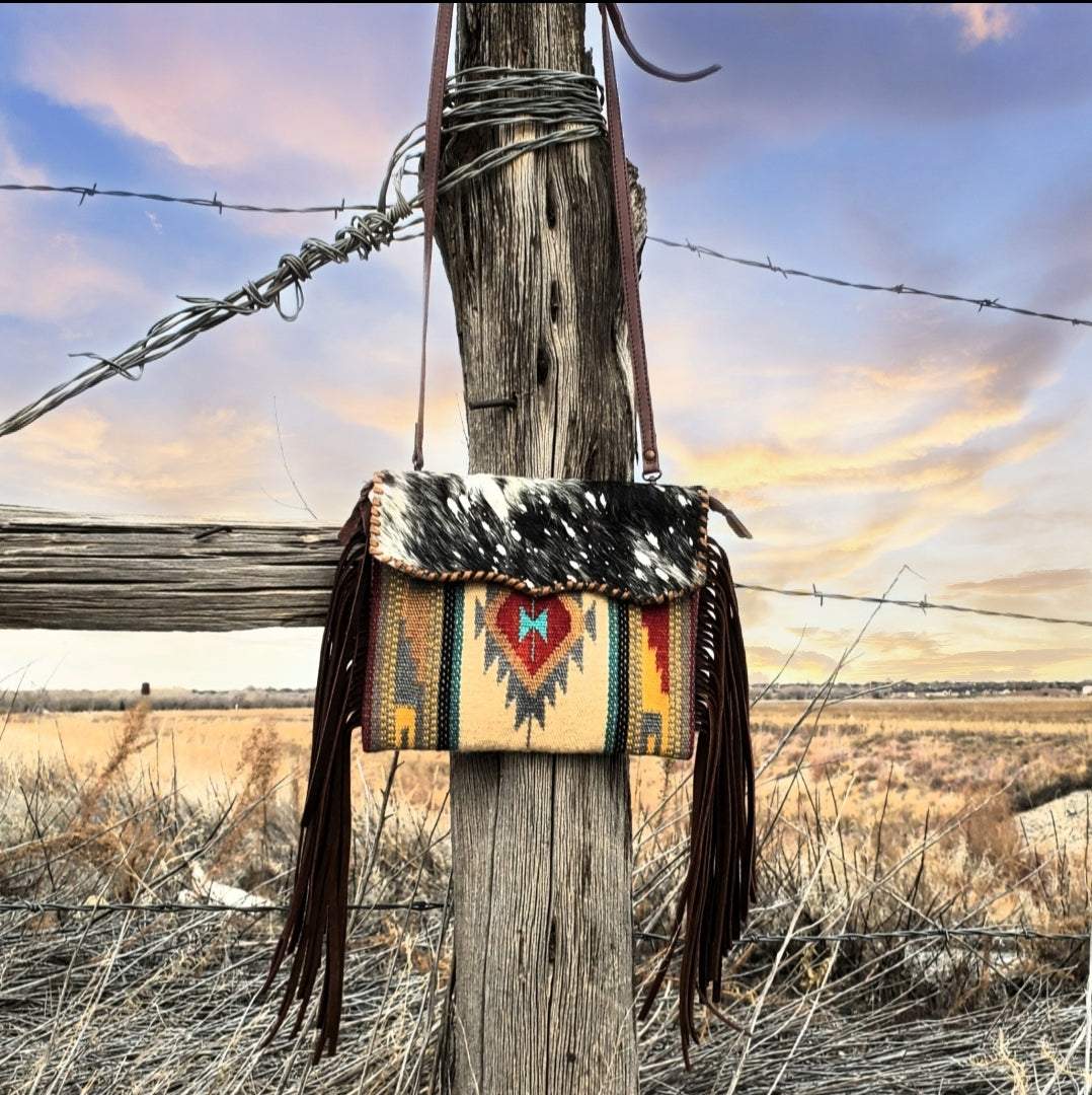 Papoose Aztec Cross-body Bag | gussieduponline