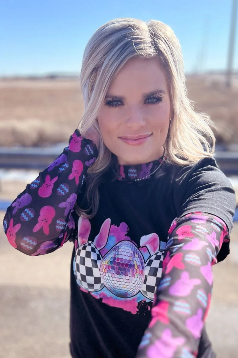 Party In The Hutch Mesh Top | gussieduponline