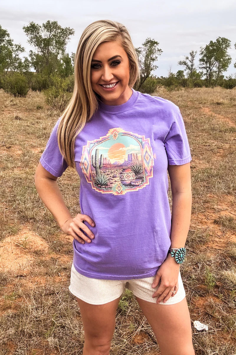 Sterling Kreek Pastel Desert Tee