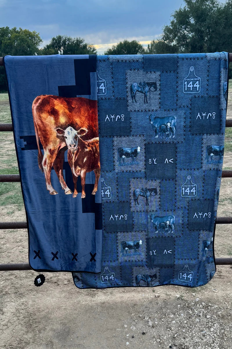 Sterling Kreek Patchwork Pasture Blanket
