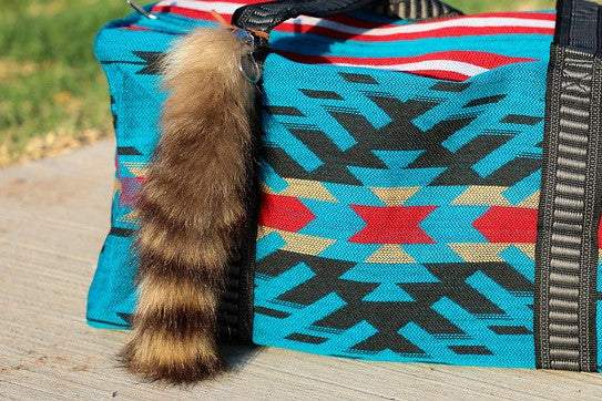 Therian Tail Raccoon Tail Keychain - 12 Inch Soft Furry For Bags & Cosplay Near Me