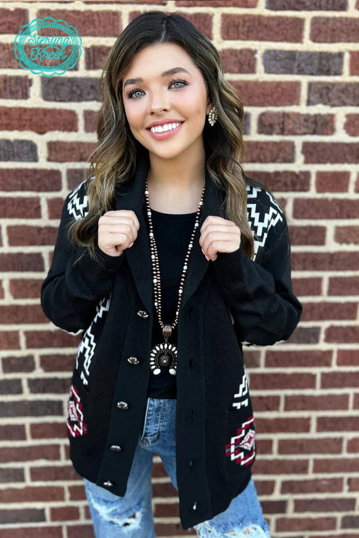 Sterling Kreek Raiderland Knit Sweater | gussieduponline