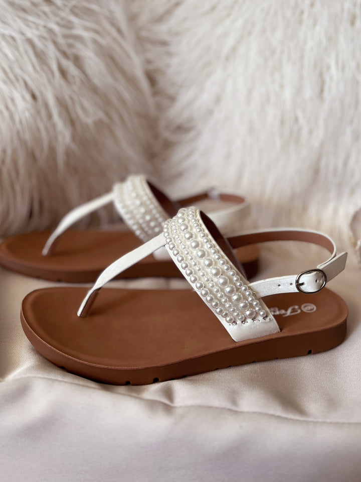 Rare Pearl Comfort Sandals*