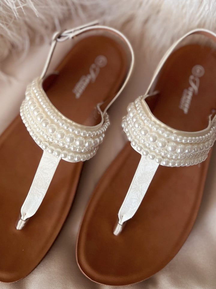 Rare Pearl Comfort Sandals*