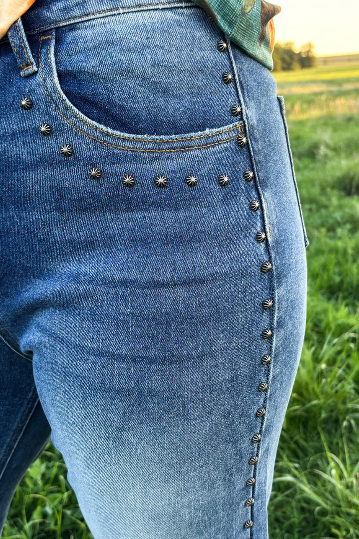 Sterling Kreek Studded Denim Jeans