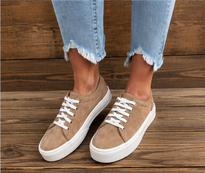 Women's Skylar Dark Tan Suede