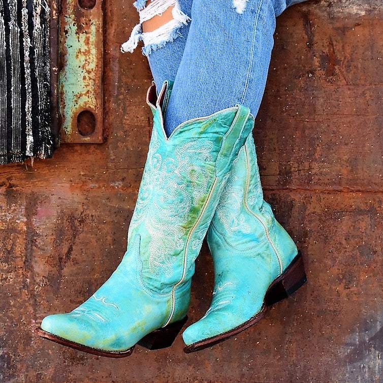 southern charm leather boots*