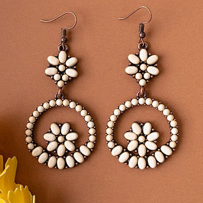 Squash Blossom Garden Earrings- 2 Colors | gussieduponline