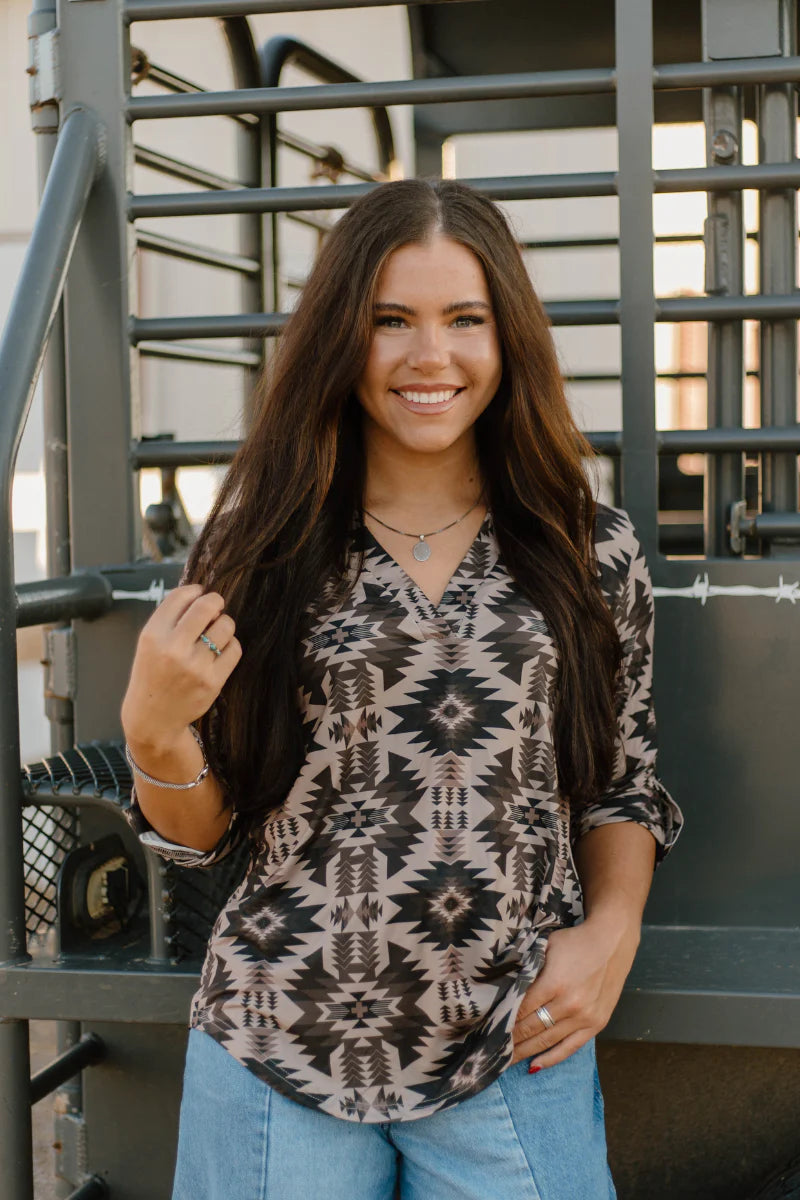 Sterling Kreek Aztec Shadow Top