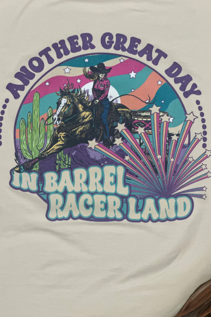 Sterling Kreek Barrel Racer Land Ringer Tee
