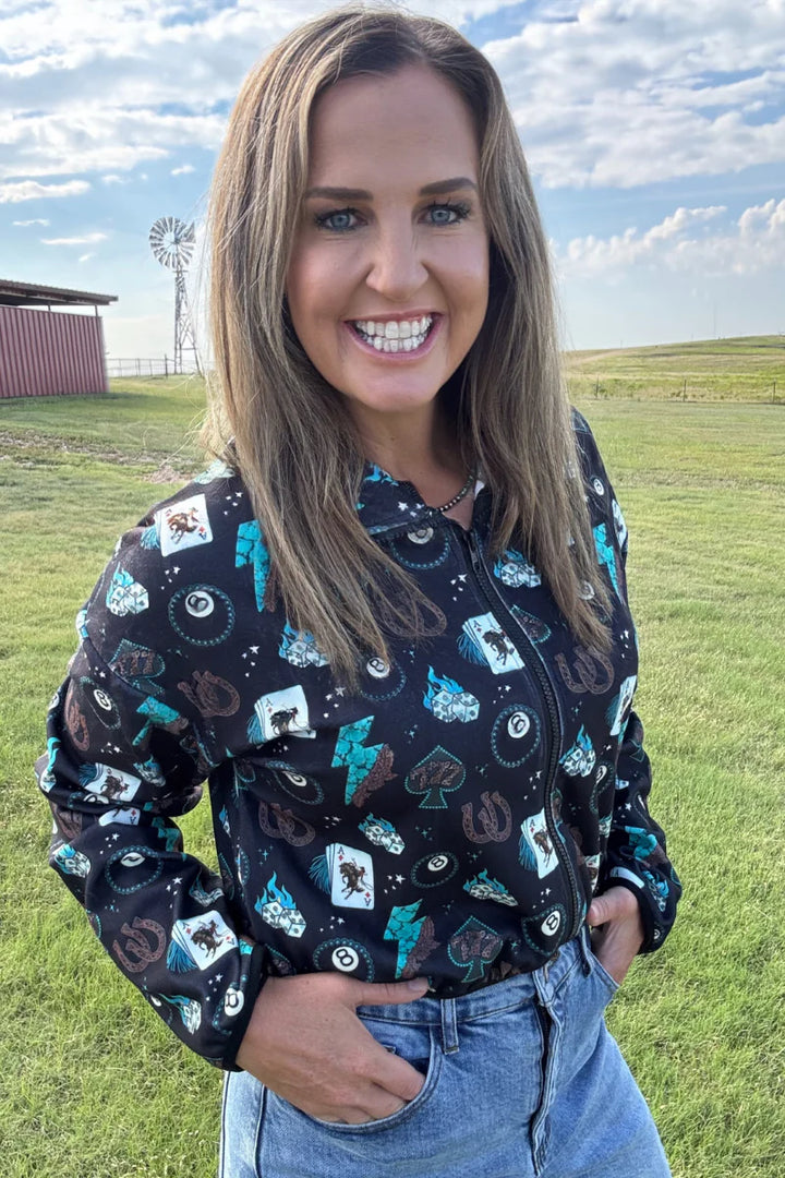 Sterling Kreek Cowgirl Charm Cropped Jacket