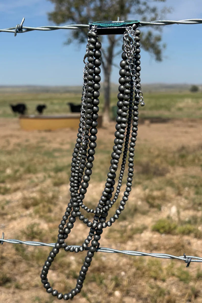 Sterling Kreek Cowgirl Pearls Necklace