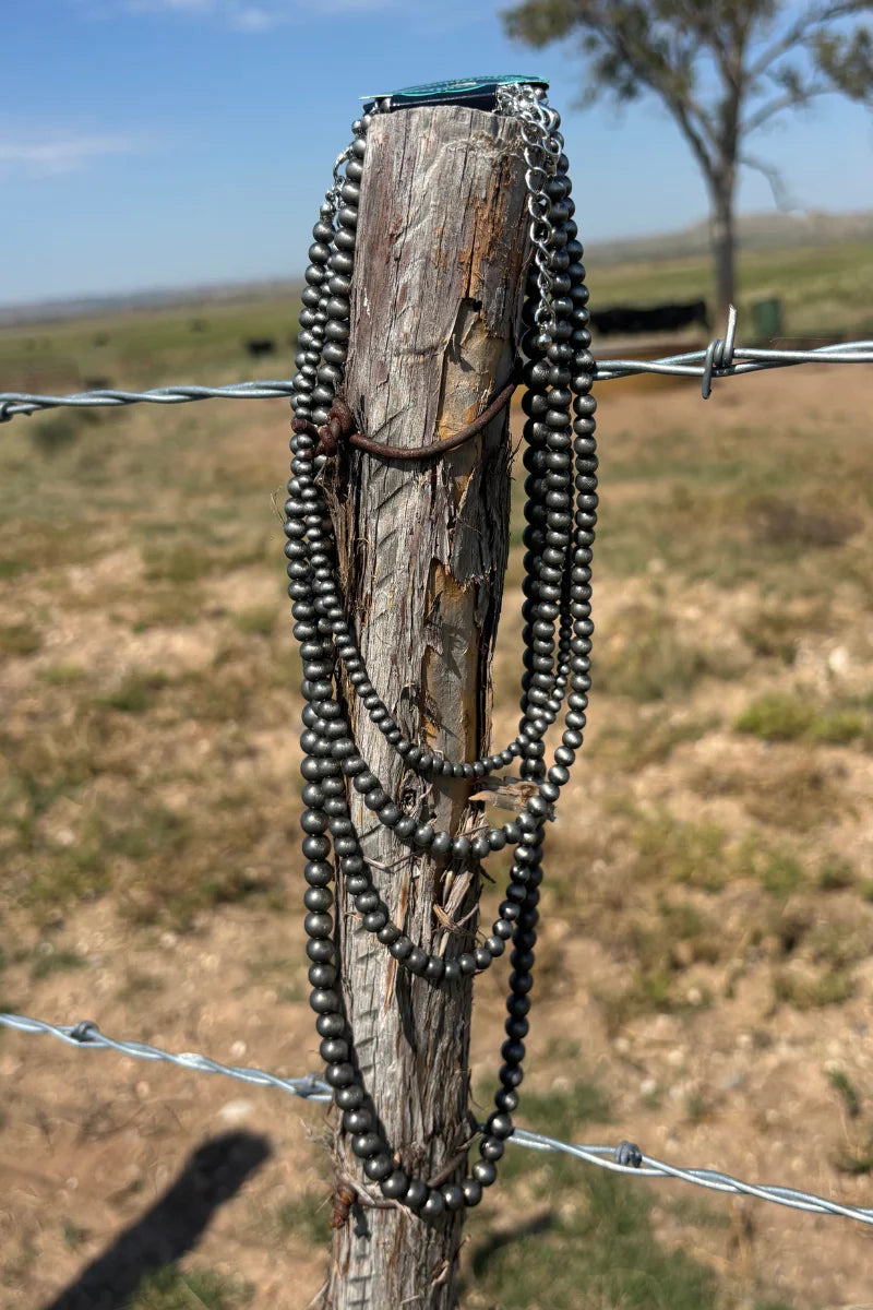 Sterling Kreek Cowgirl Pearls Necklace