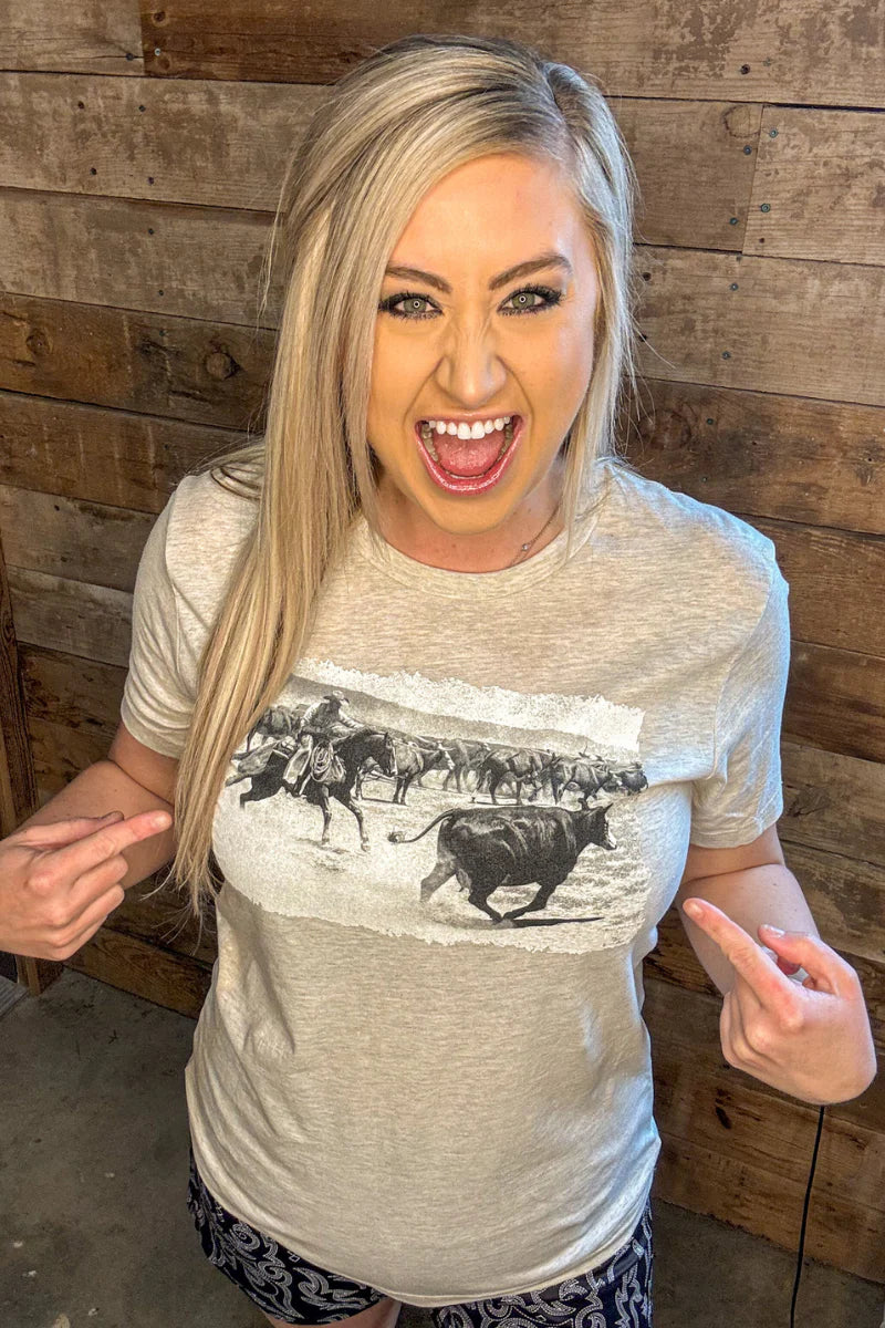 Sterling Kreek Cuttin' The Baldy Tee