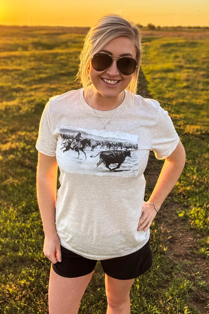 Sterling Kreek Cuttin' The Baldy Tee