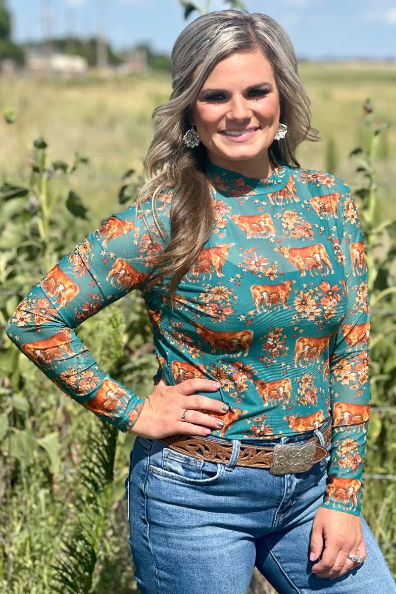 Sterling Kreek Home Is Where The Pair Is Mesh Top