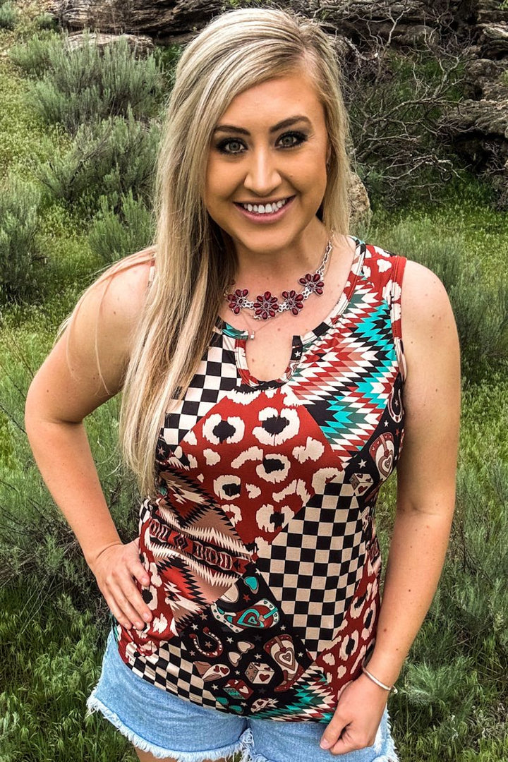 Sterling Kreek Life Is A Gamble Tank Top*