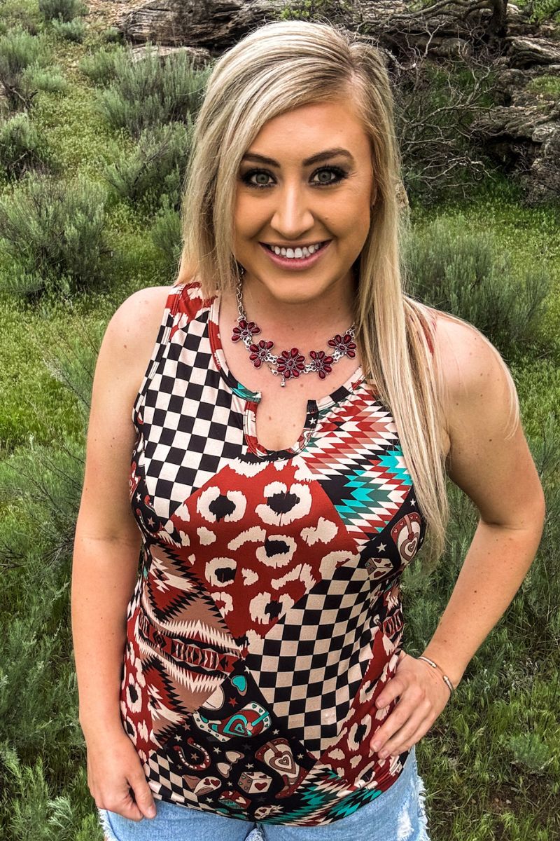 Sterling Kreek Life Is A Gamble Tank Top*