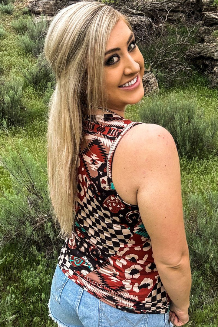 Sterling Kreek Life Is A Gamble Tank Top*