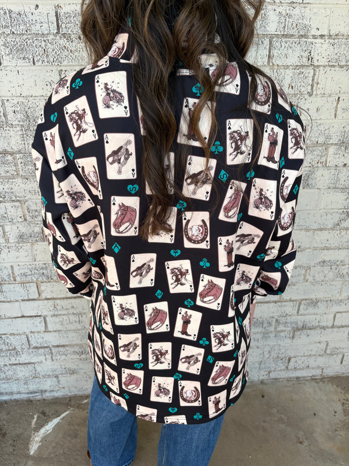 Sterling Kreek Luck Of The Brand Mock Neck*