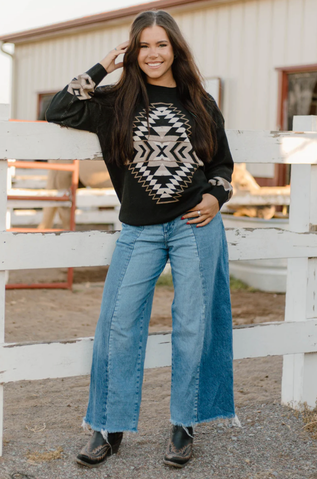 Sterling Kreek Night Aztec Sweater