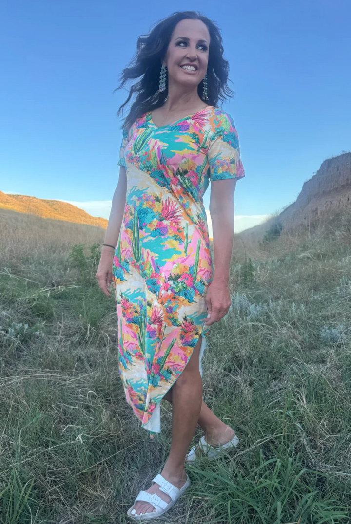 Sterling Kreek Painted Desert Maxi Dress