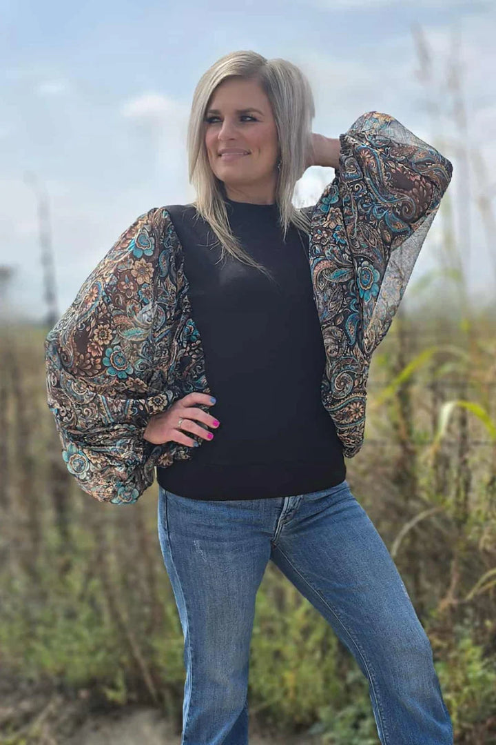 Sterling Kreek Paisley Dreams Top