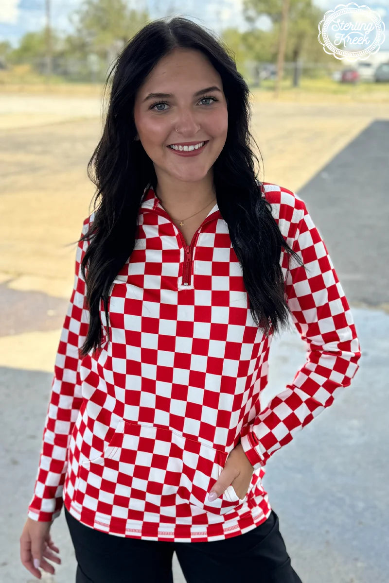 Sterling Kreek Red Pep Rally Pullover