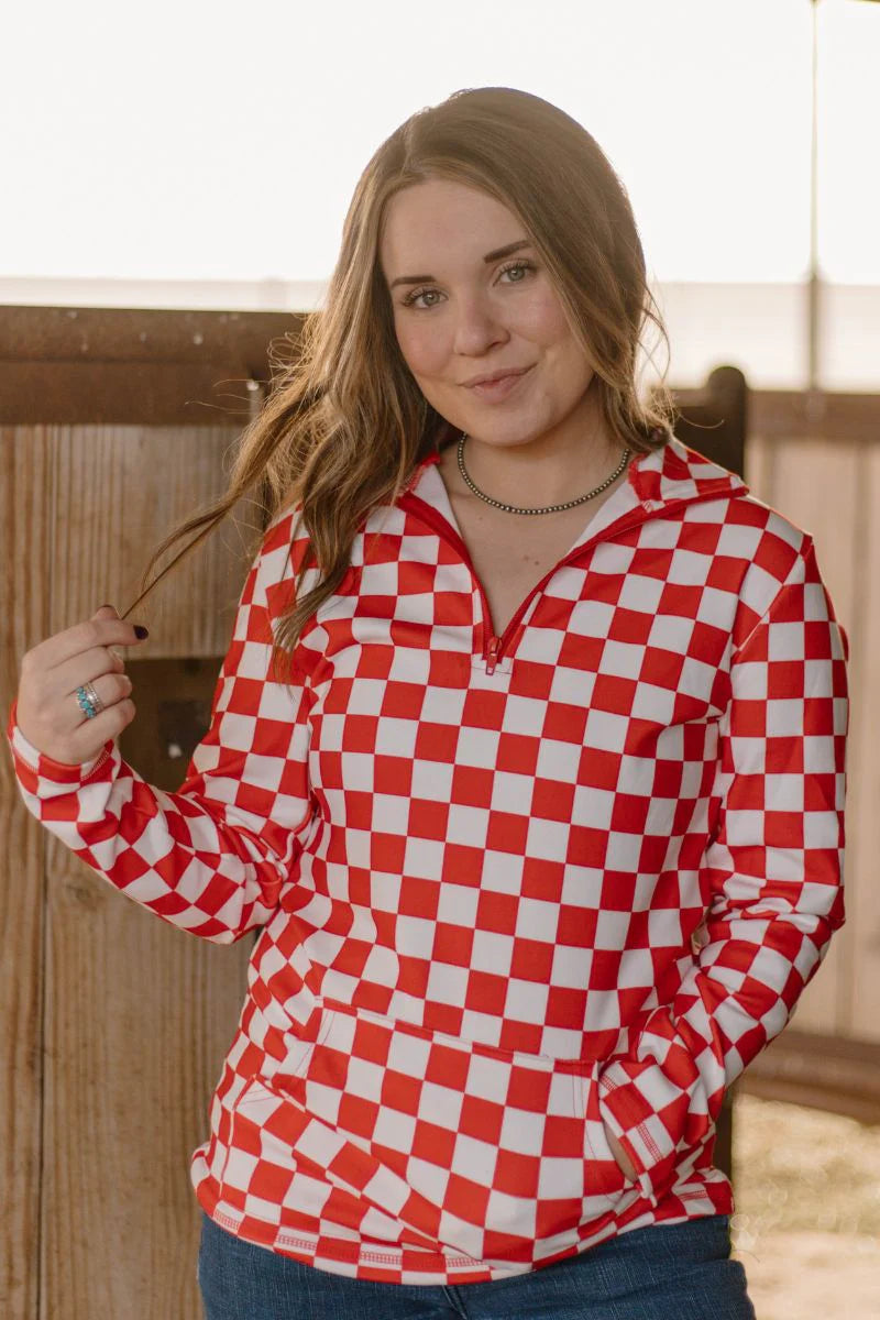 Sterling Kreek Red Pep Rally Pullover