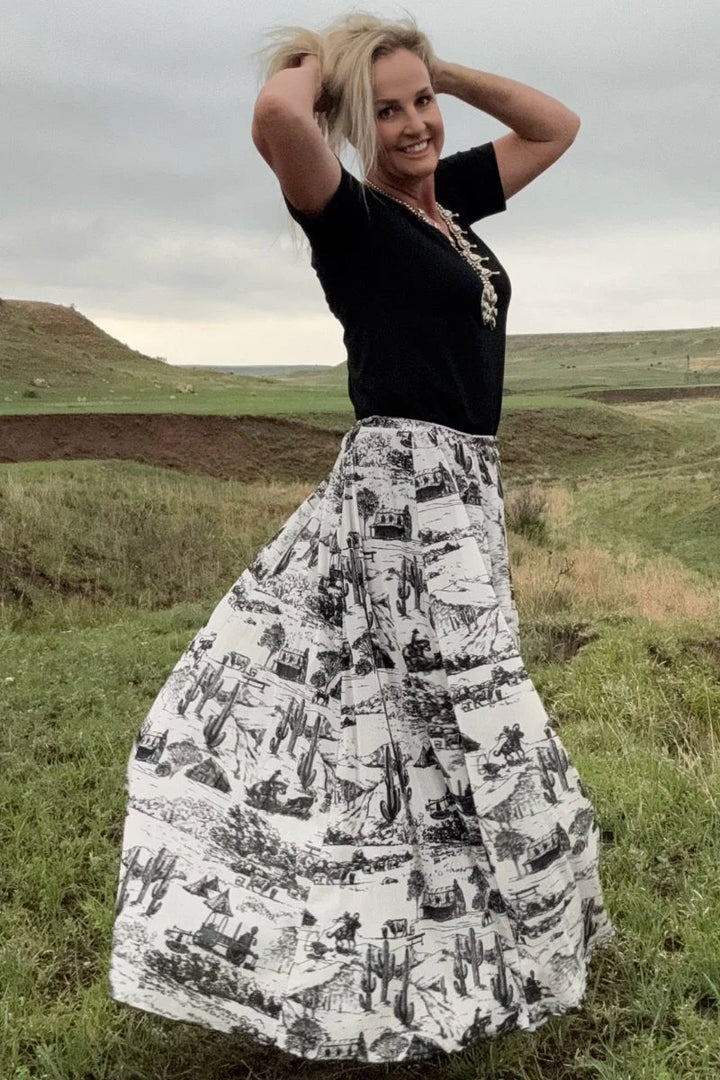 Sterling Kreek The Old Days Maxi Skirt