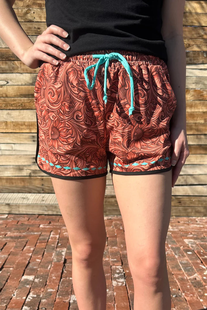 Sterling Kreek Tooled Beauty Shorts