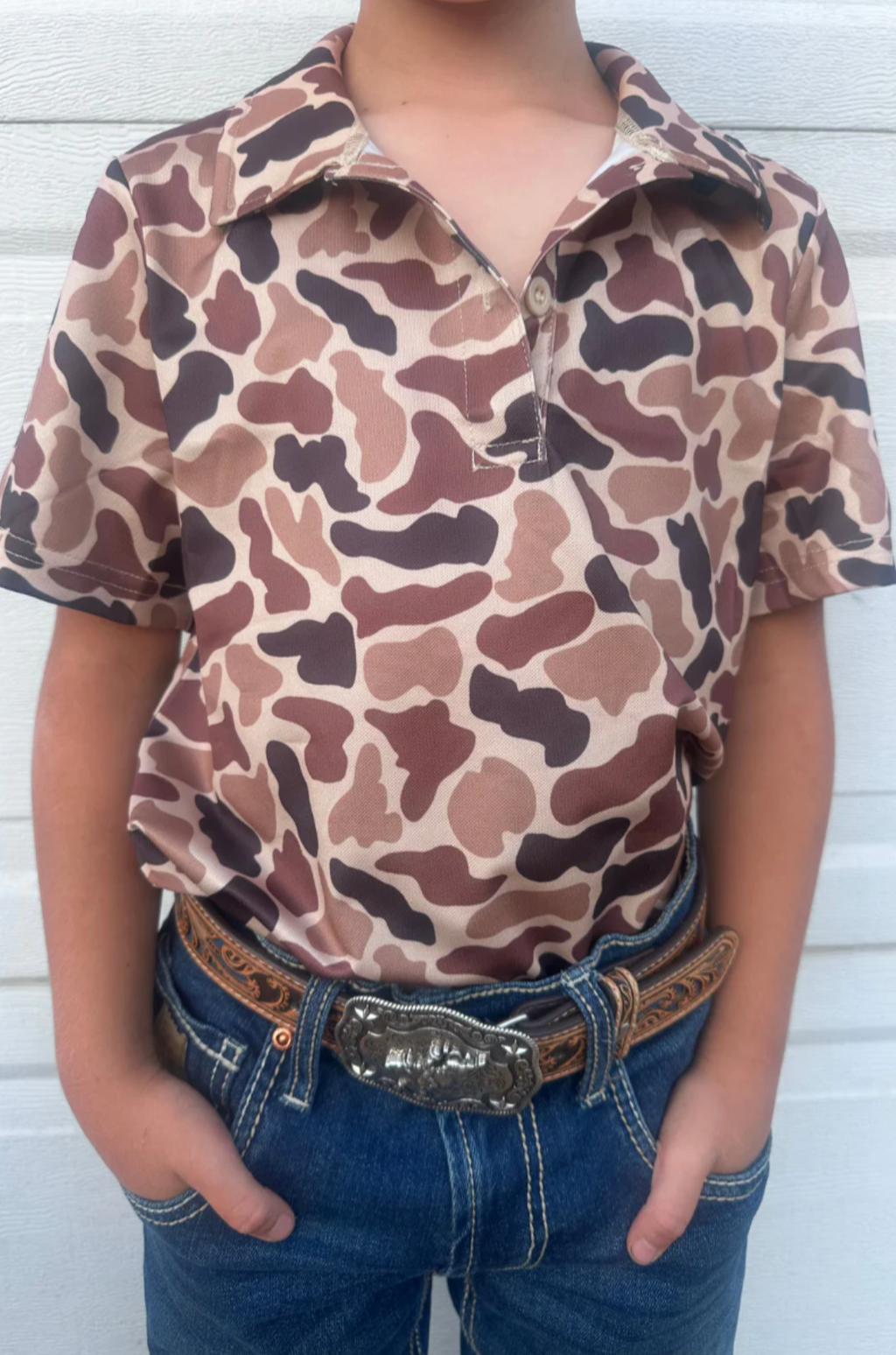 Sterling Kreek You Can't See Me Kids Polo