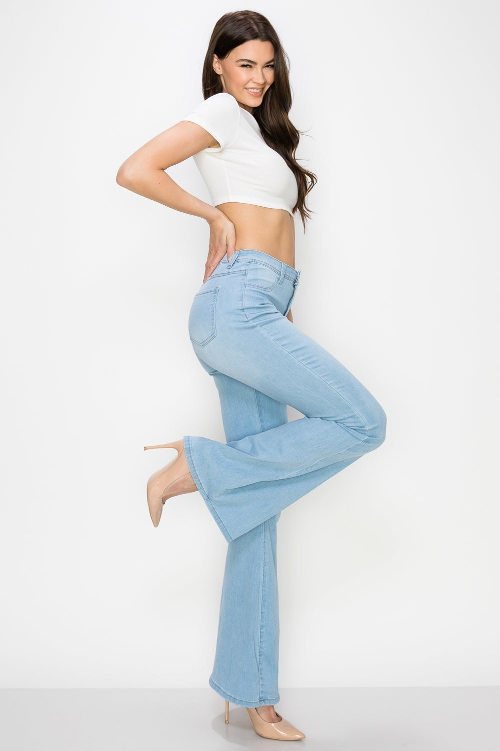 PLUS To the Top Flares | gussieduponline