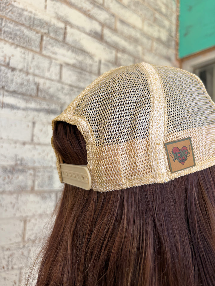 Trust Your Neighbor But Brand Your Cattle TX Brand Longhorn Cap