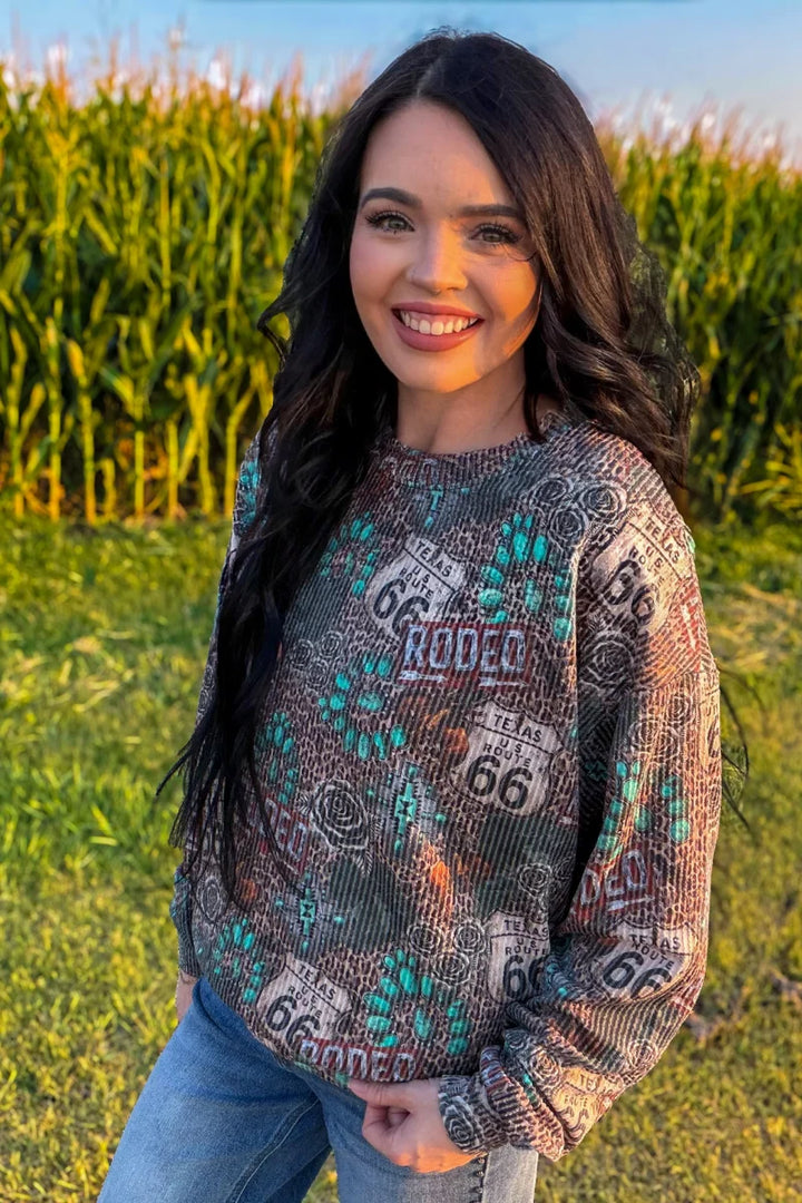 Wild Route Sweater Top