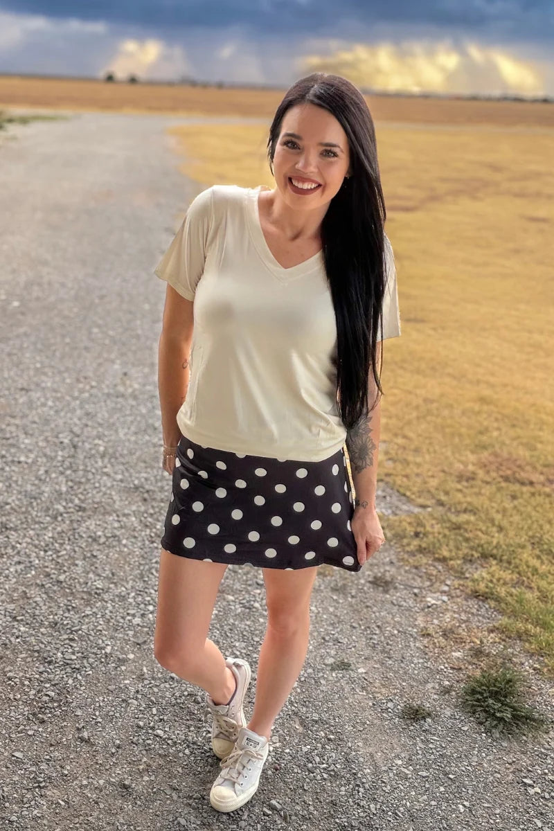 Polka Dot Posie Skirt
