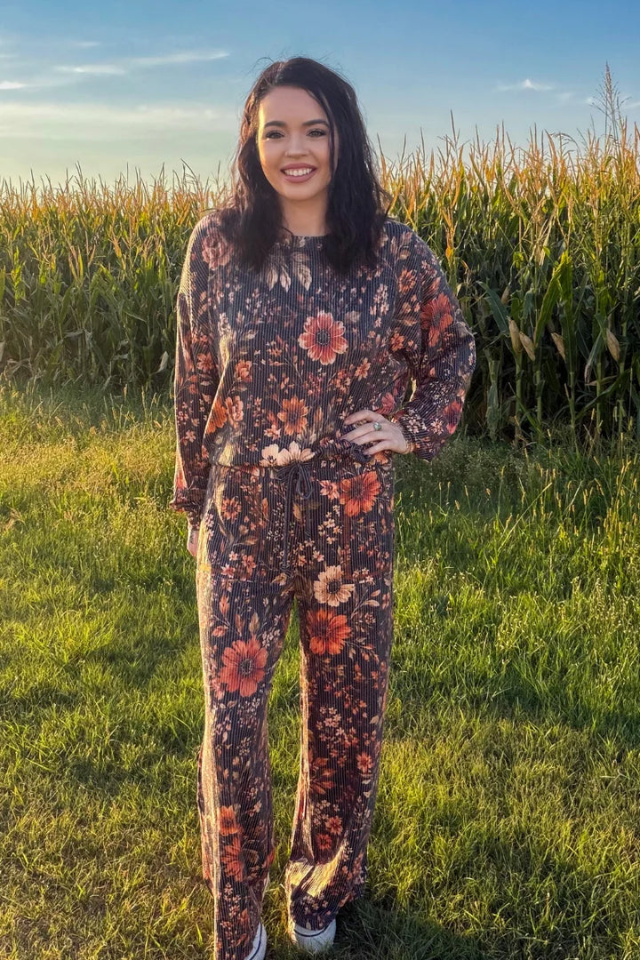 Amber Blossom Sweater