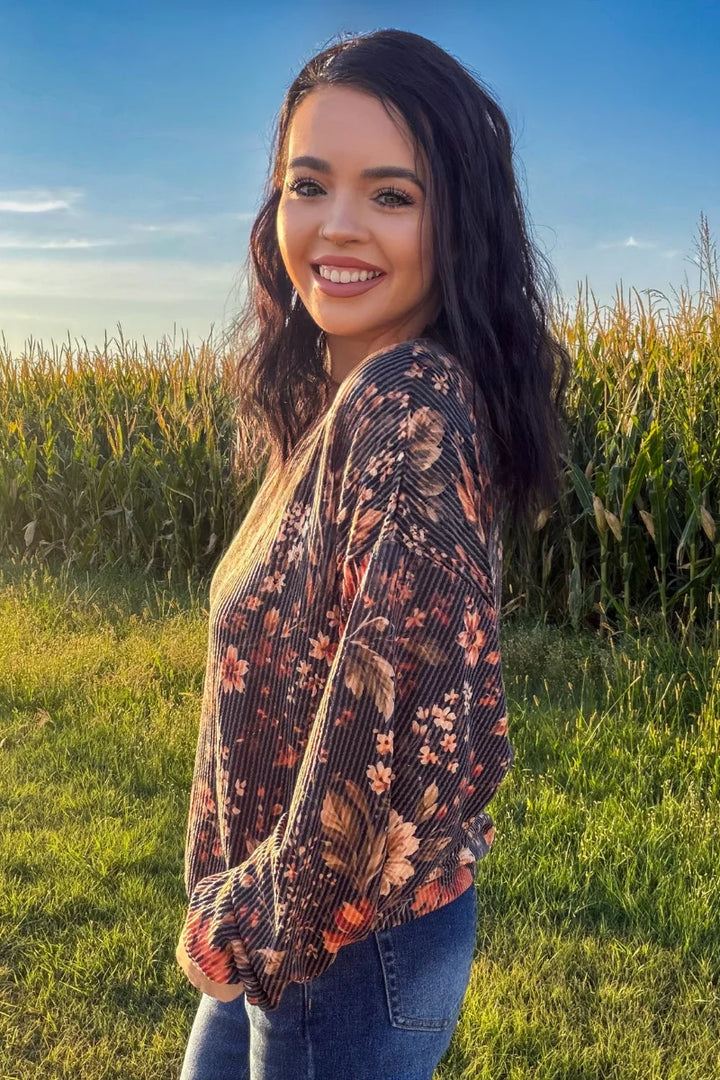 Amber Blossom Sweater