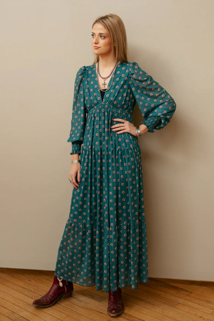 Sterling Kreek Cowgirl Dotty Dress