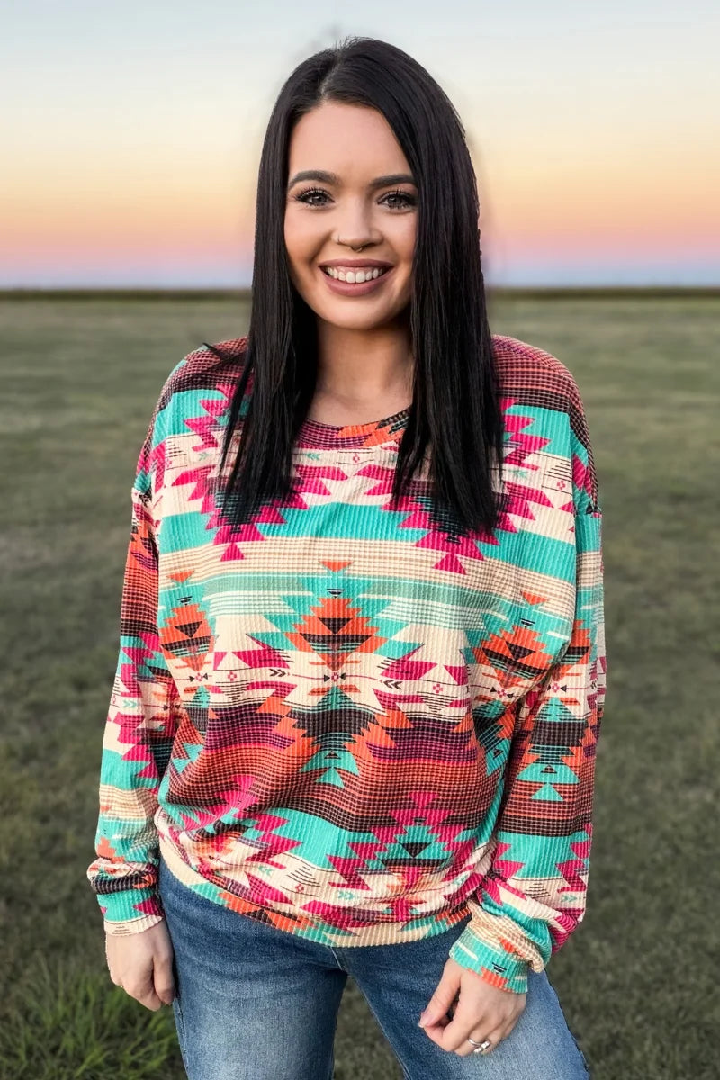 Cowgirl Canyon Pullover