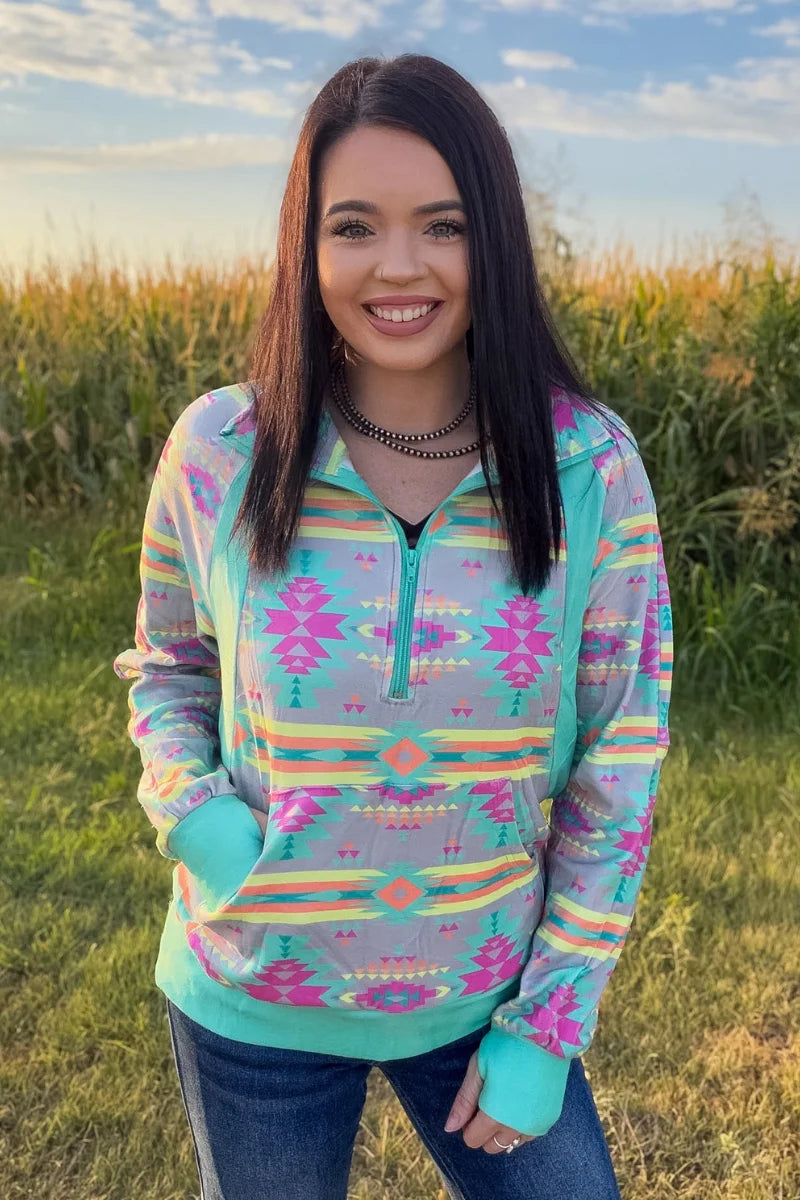 Aztec Daydream Pullover