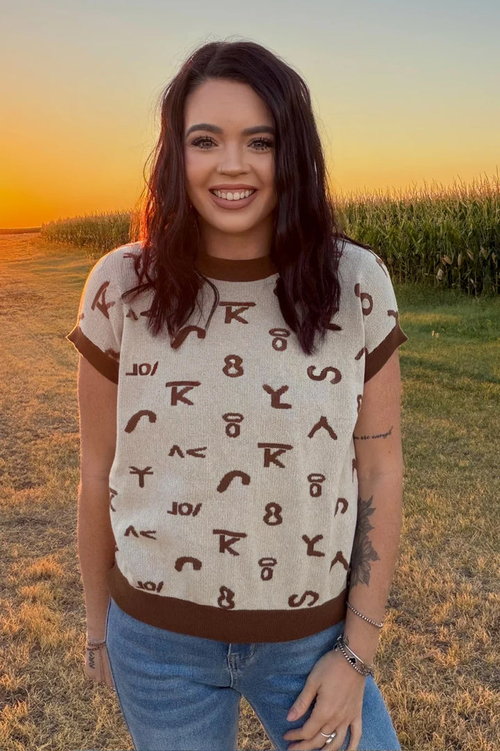 Cowgirl Code Sweater Top