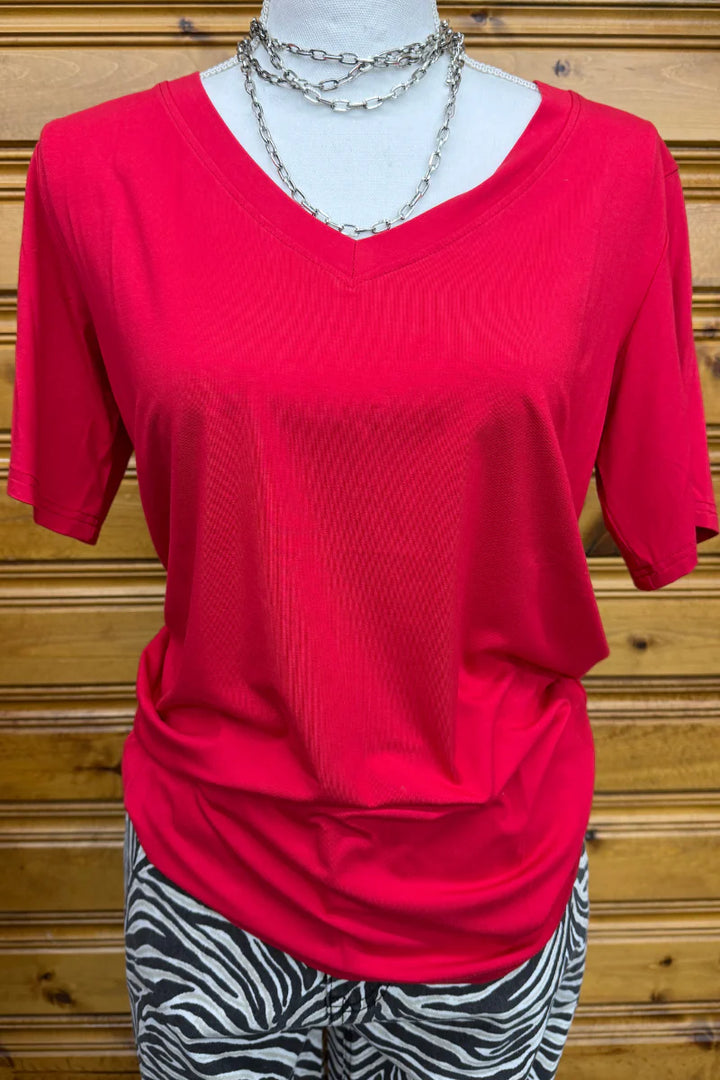 Sterling Kreek Simple Sterling Red Top