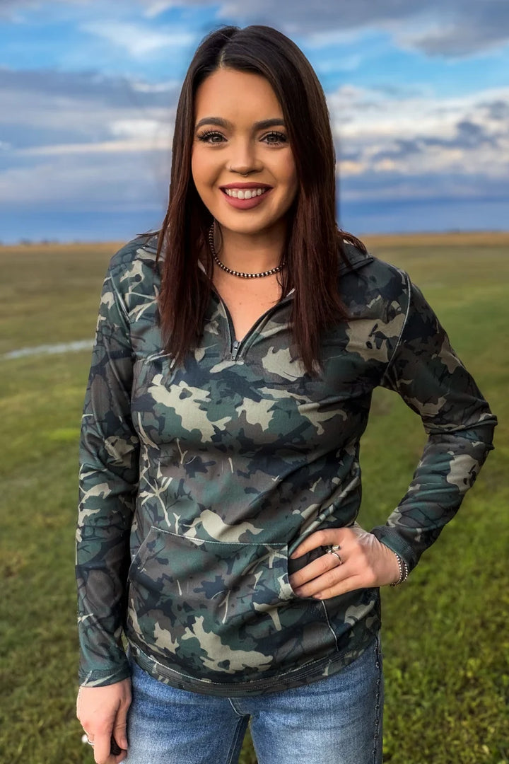 Canyon Camo Pullover