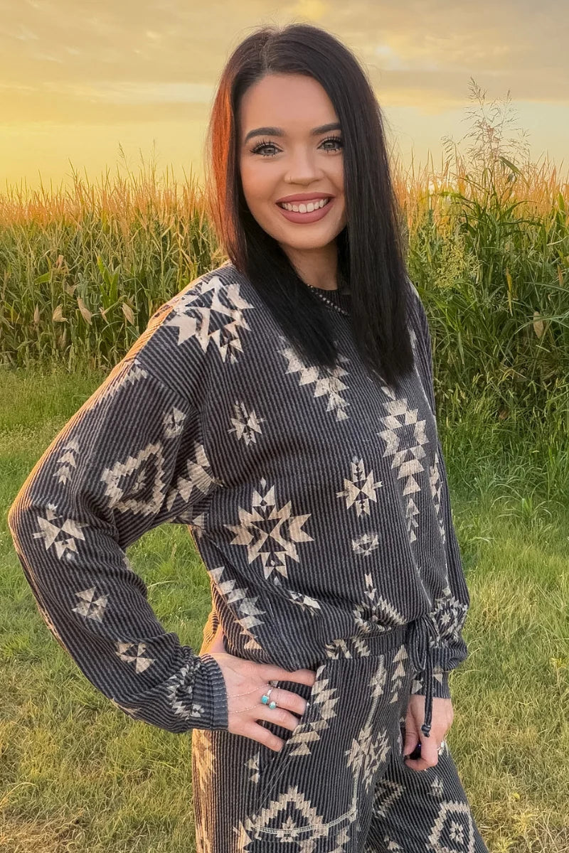 Frontier Trail Sweater Top