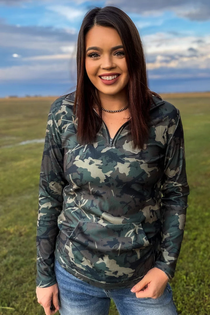 Canyon Camo Pullover