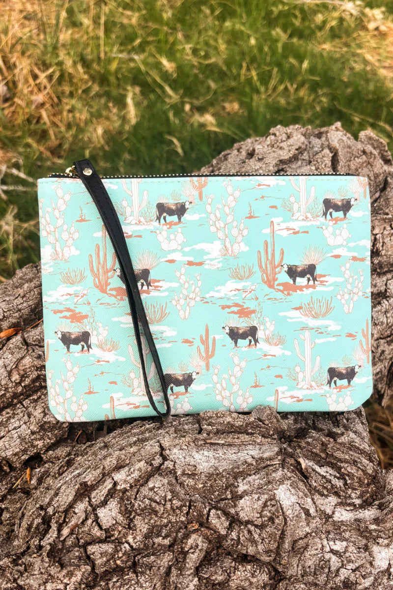 Sterling Kreek Blu Desert Cosmetic Bag
